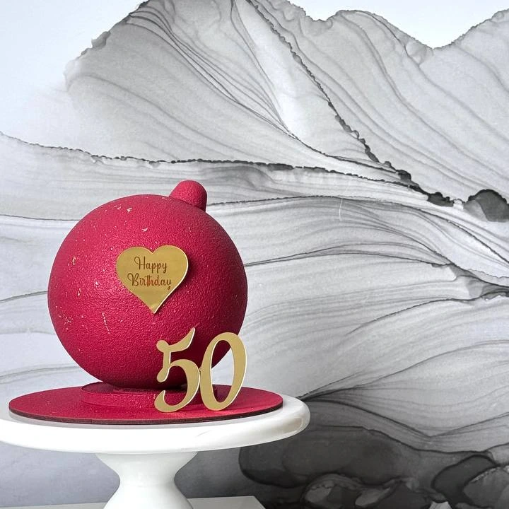 Бомба с топпером  длинное название для теста 🧡 - кондитерская TestifyTest в Комсомольск-на-Амуре заказать торт десерт пирожное онлайн