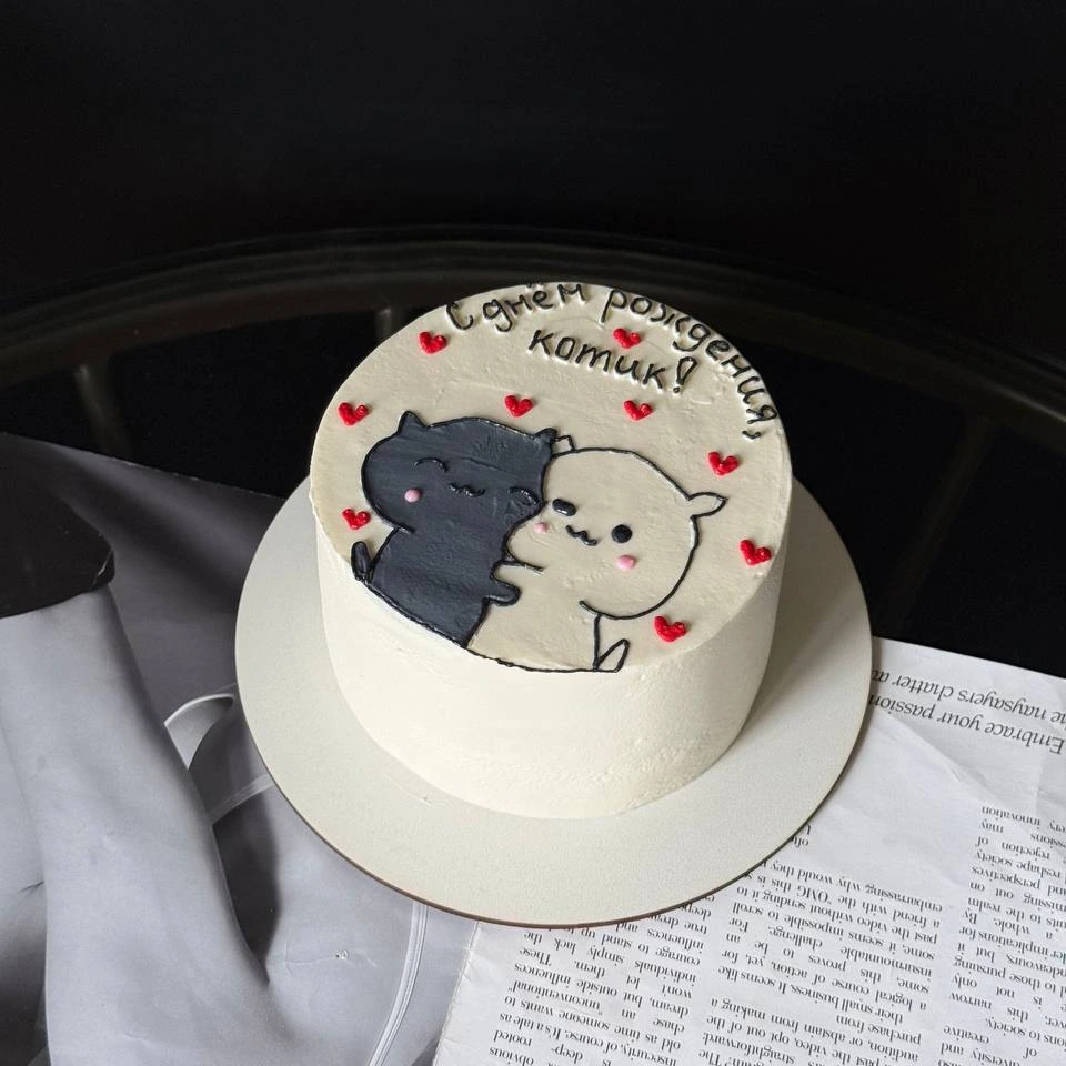 Котик - кондитерская TestifyTest в Комсомольск-на-Амуре заказать торт десерт пирожное онлайн