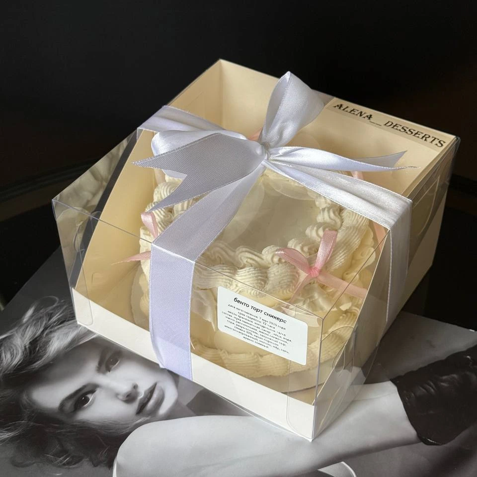 Ламбет Розовая лента 🎀 - кондитерская TestifyTest в Комсомольск-на-Амуре заказать торт десерт пирожное онлайн