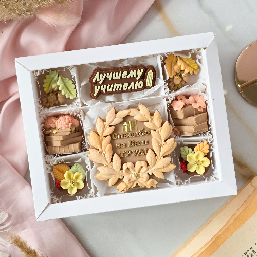 Спасибо за Ваш труд (Учителю) - кондитерская Кондитерское ПоЛе в Санкт-Петербург заказать торт десерт пирожное онлайн