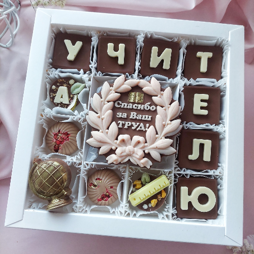 Учителю - кондитерская Кондитерское ПоЛе в Санкт-Петербург заказать торт десерт пирожное онлайн