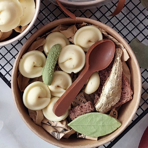 Шоколадные пельмени - кондитерская Кондитерское ПоЛе в Санкт-Петербург заказать торт десерт пирожное онлайн