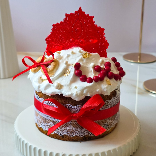 Кулич "Кокошник" - кондитерская Кондитерское ПоЛе в Санкт-Петербург заказать торт десерт пирожное онлайн